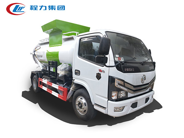 國六東風多利卡5噸餐廚垃圾車