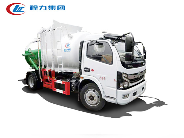 國六東風(fēng)凱普特餐廚垃圾車
